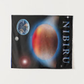 Planeet X Nibiru Wandkleed (Voorkant (horizontaal))
