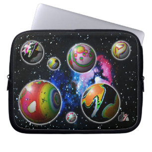 Planeetjes Laptophoes Laptop Sleeve