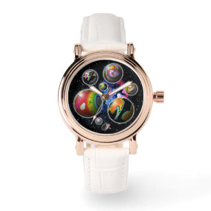 Planeetjes Vrouwen Horloge