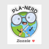 Planerd Grappige Planeet Puns  Sticker (Vel)