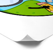 Planerd Grappige Planet Puns Poster (Hoek)