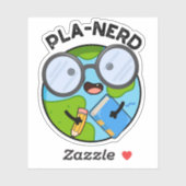 Planerd Grappige Planet Puns Sticker (Vel)
