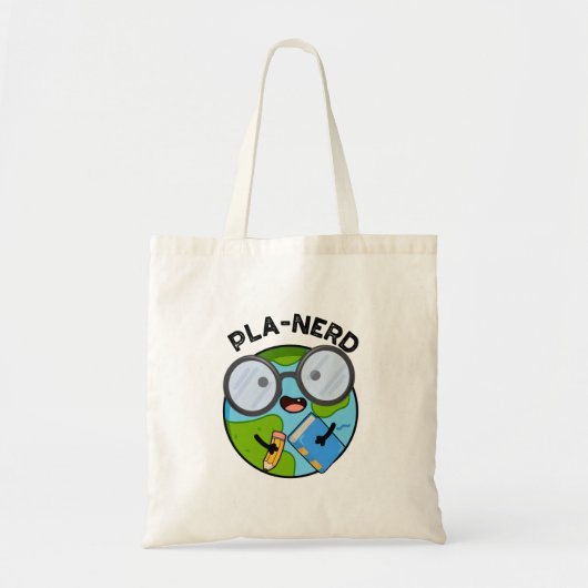 Planerd Grappige Planet Puns Tote Bag (Voorkant)