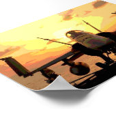 Planes Hornet F A-18 USS John C. Stennis Poster (Hoek)