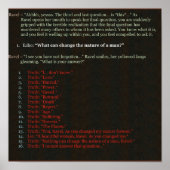 Planescape Torment Wat de natuur van Poster (Voorkant)