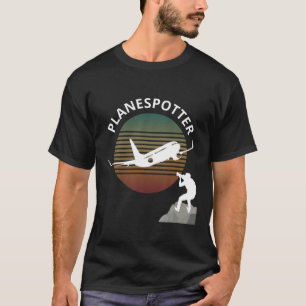 Planespotter Pilot Vliegtuig Watt Airline T-shirt