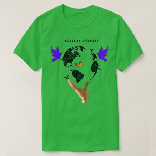 planet 1 t-shirt (Design voorkant)