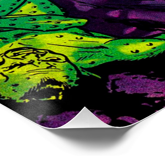 Planet Alien Sci-fi Comics Perfect Poster (Hoek)