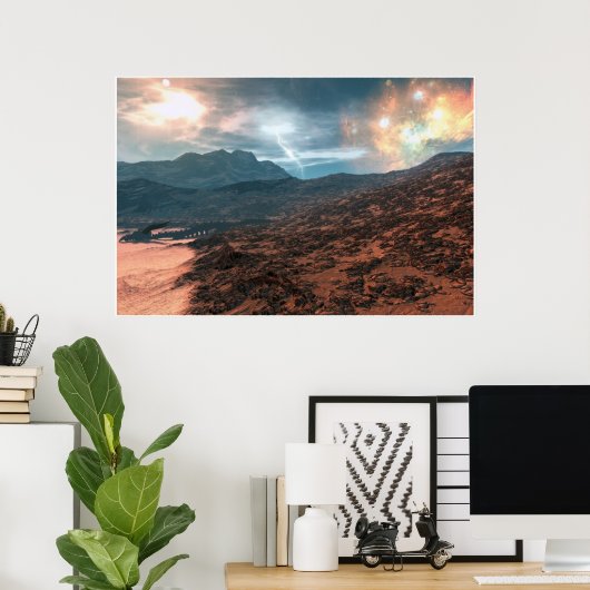 Planet Apocalypse Poster (Thuiskantoor)