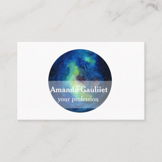 Planet Art Visitekaartje (Voorkant)