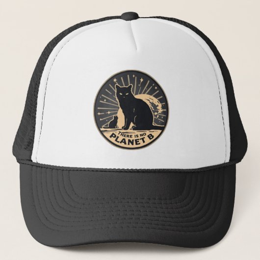 Planet B Black Bear Eco | Milieu Trucker Pet (Voorkant)