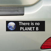 Planet B Bumpersticker (Op auto)