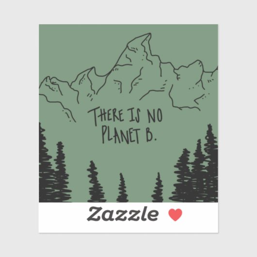 Planet B Sticker (Vel)