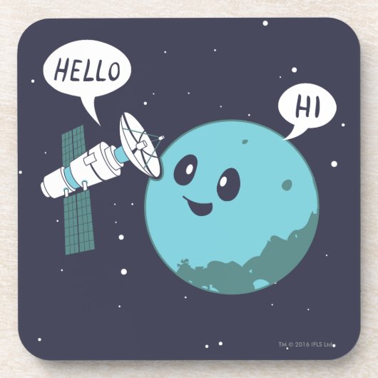 Planet Bier Onderzetter (Voorkant)