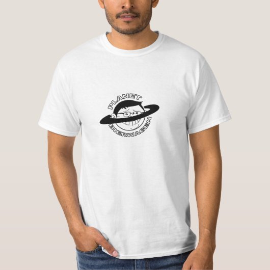PLANET BIERWAGEN Klassiek Logo t-shirt (Voorkant)