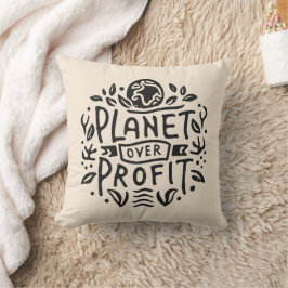Planet boven winst kussen