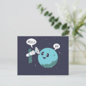 Planet Briefkaart (Staand voorkant)