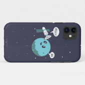 Planet Case-Mate iPhone Case (Achterkant (horizontaal))
