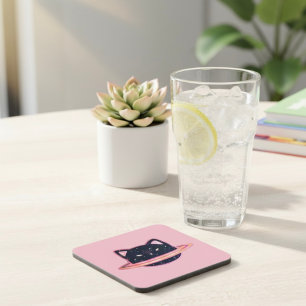Planet Cat Beverage Coaster Bier Onderzetter