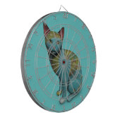 Planet Cat Dartbord (Voorkant Links)