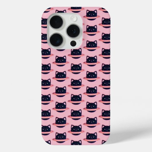 Planet Cat Hoesje-Mate iPhone Case (Achterkant)