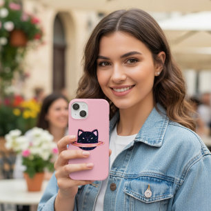 Planet Cat Hoesje-Mate iPhone Case