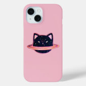 Planet Cat Hoesje-Mate iPhone Case (Achterkant)