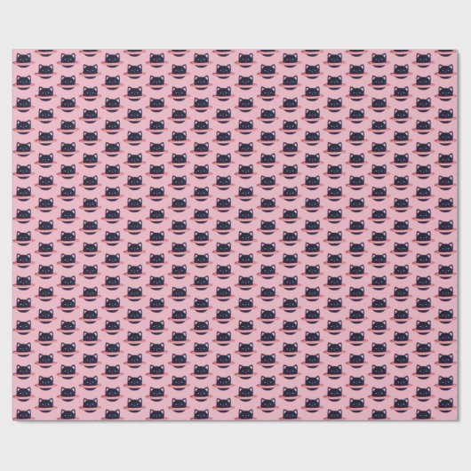 Planet Cat inpakpapier (Vlak)