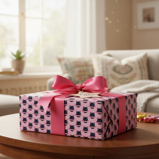 Planet Cat inpakpapier