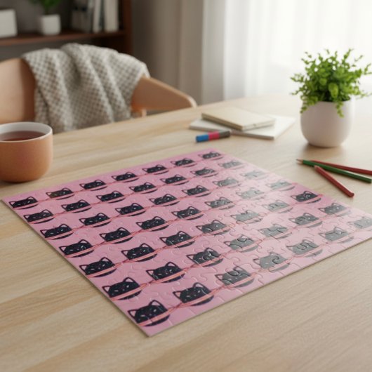 Planet Cat Jigsaw Puzzel