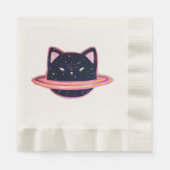 Planet Cat Napkins Servet (Voorkant)