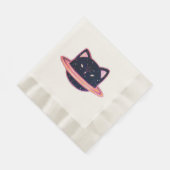 Planet Cat Napkins Servet (Hoek)