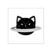 Planet Cat Rubber Stamp Rubberstempel (Afrduk)