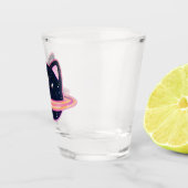 Planet Cat Shot Glass Glas (Rechts)