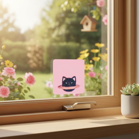 Planet Cat Sticker