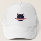 Planet Cat Trucker Hat Trucker Pet (Voorkant)