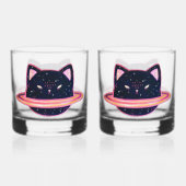 Planet Cat Whiskey Glass Whisky Glas (Achterkant)