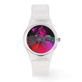 Planet Chlorboniev Pink Horloge