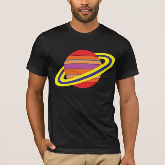 Planet CMYK Tee Shirt (Voorkant)