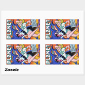 Planet Comics #52 Rechthoekige Sticker (Vel)