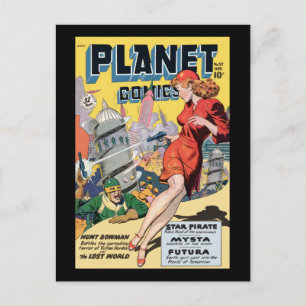 Planet Comics Briefkaart