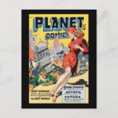 Planet Comics Briefkaart (Voorkant)