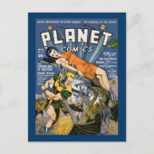 Planet Comics Briefkaart (Voorkant)