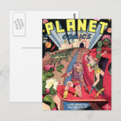 Planet Comics Briefkaart (Voorkant / Achterkant)
