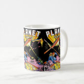 Planet Comics Laser Attack Sci Fi strips Koffiemok (Voorkant rechts)