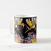 Planet Comics Laser Attack Sci Fi strips Koffiemok (Voorkant links)