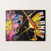 Planet Comics Laser Attack Sci Fi  strips Legpuzzel (Horizontaal)