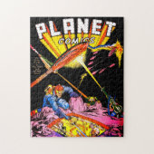 Planet Comics Laser Attack Sci Fi strips Legpuzzel (Verticaal)