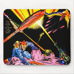 Planet Comics Laser Attack Sci Fi  strips Muismat