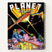 Planet Comics Laser Attack Sci Fi strips Notitieboek (Achterkant)